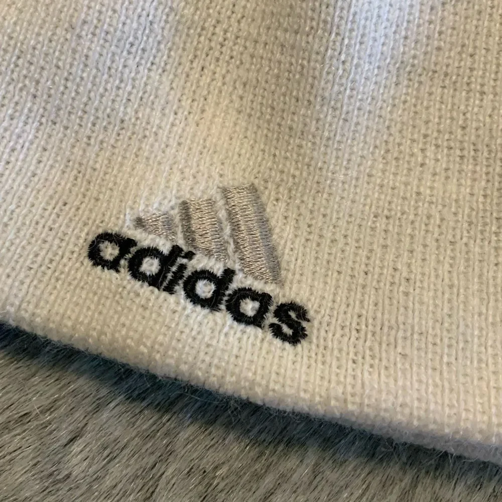 Adidas Baby/Toddler Reversible Black & White Knit Beanie